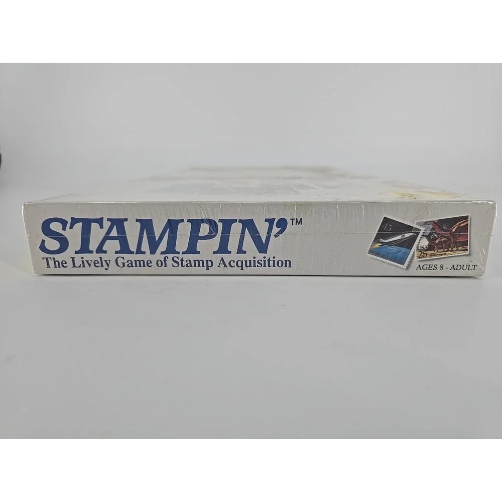 Stampin The Lively‎ Game of Stamp Acquisition USPS Postal Mail Carrier Gift New
